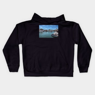 The Harbour at Weymouth Kids Hoodie